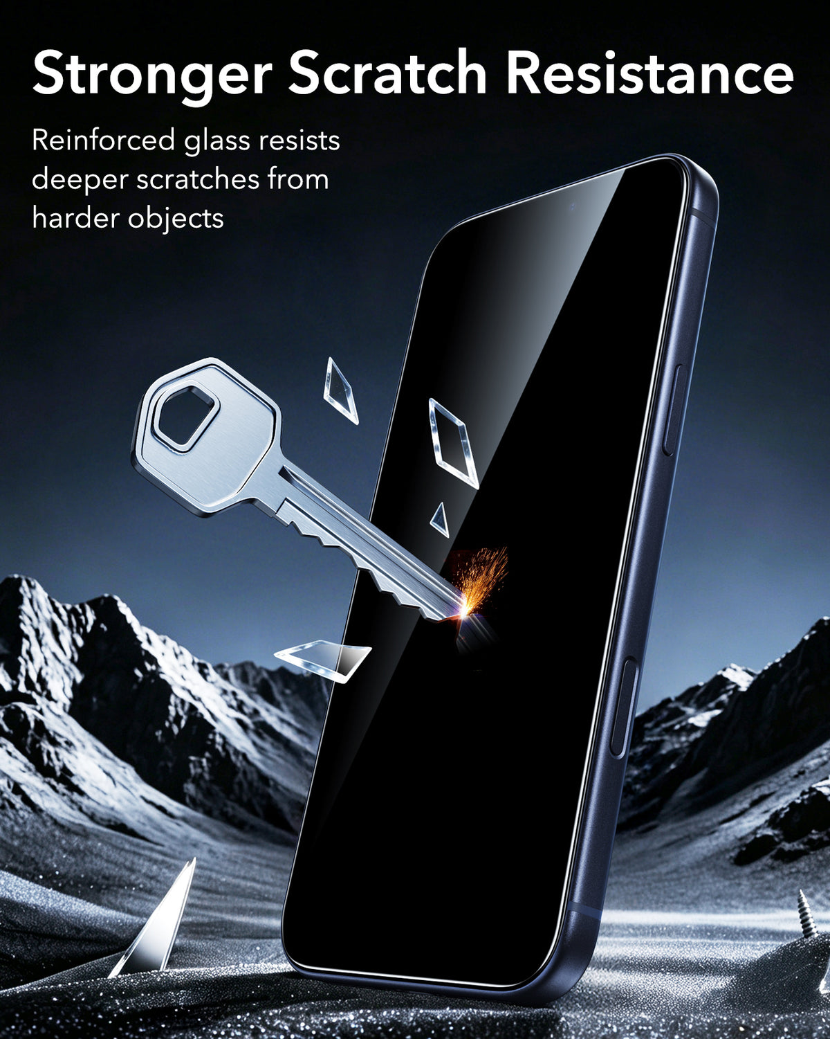 ESR iPhone 18 / 17 Pro / Pro Max - UltraFit Armorite Pro Privacy Screen Protector 2pc Pack