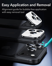 Load image into Gallery viewer, ESR iPhone 17 Pro/17 Pro Max Armorite Camera Lens Protector (Set of 3)
