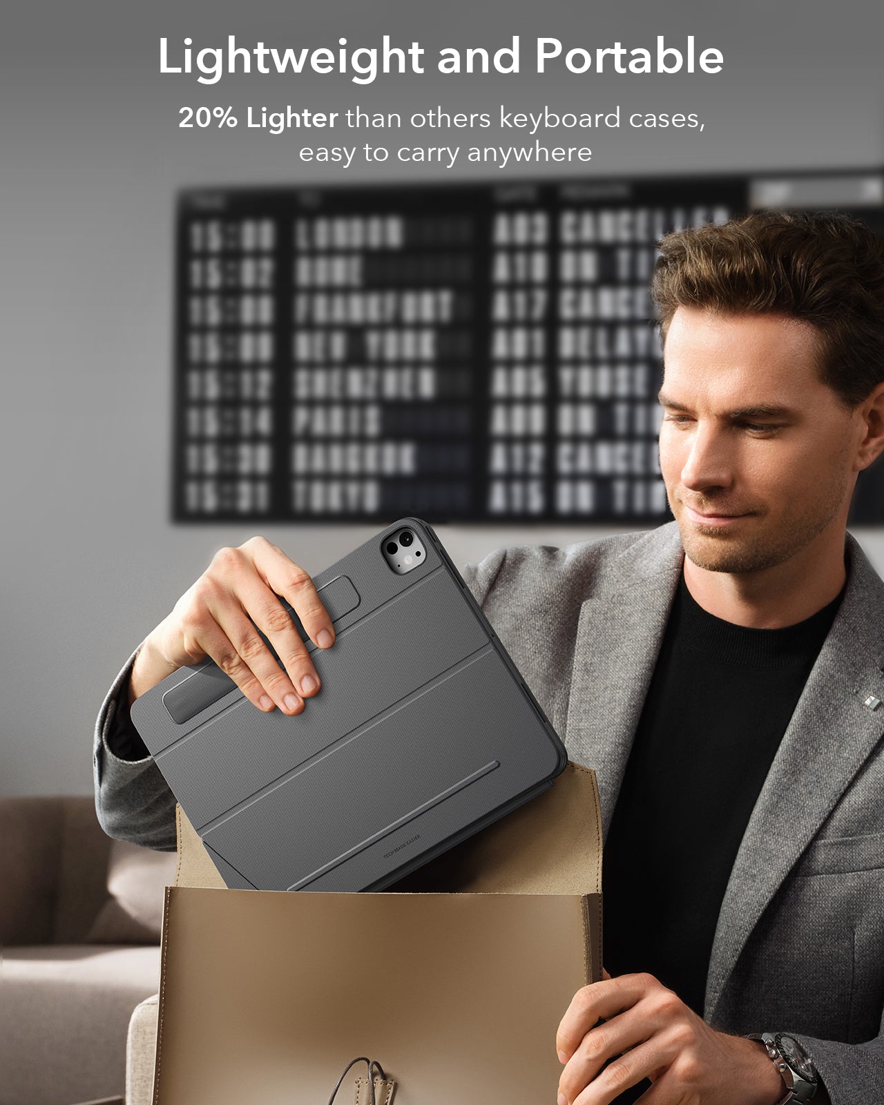 ESR iPad Pro 13" (2025/2024) Shift Keyboard Case