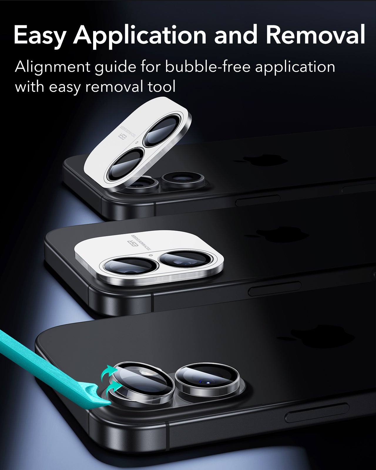 ESR Compatible with iPhone 17 Armorite Camera Lens Protectors