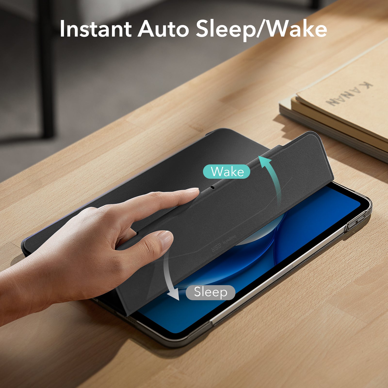 ESR iPad Air 11 (24/25), Air 10.9 (5th/4th Gen) Ascend Trifold Case