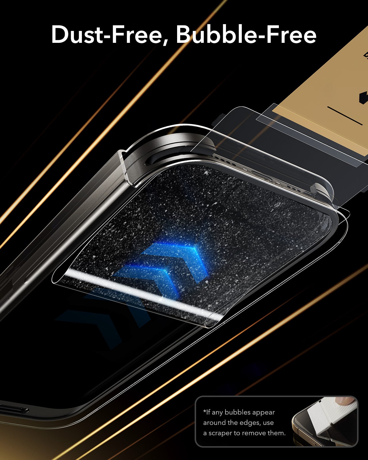 ESR iPhone 17 Series UltraFit Armorite Pro Tempered Glass 1pc Pack