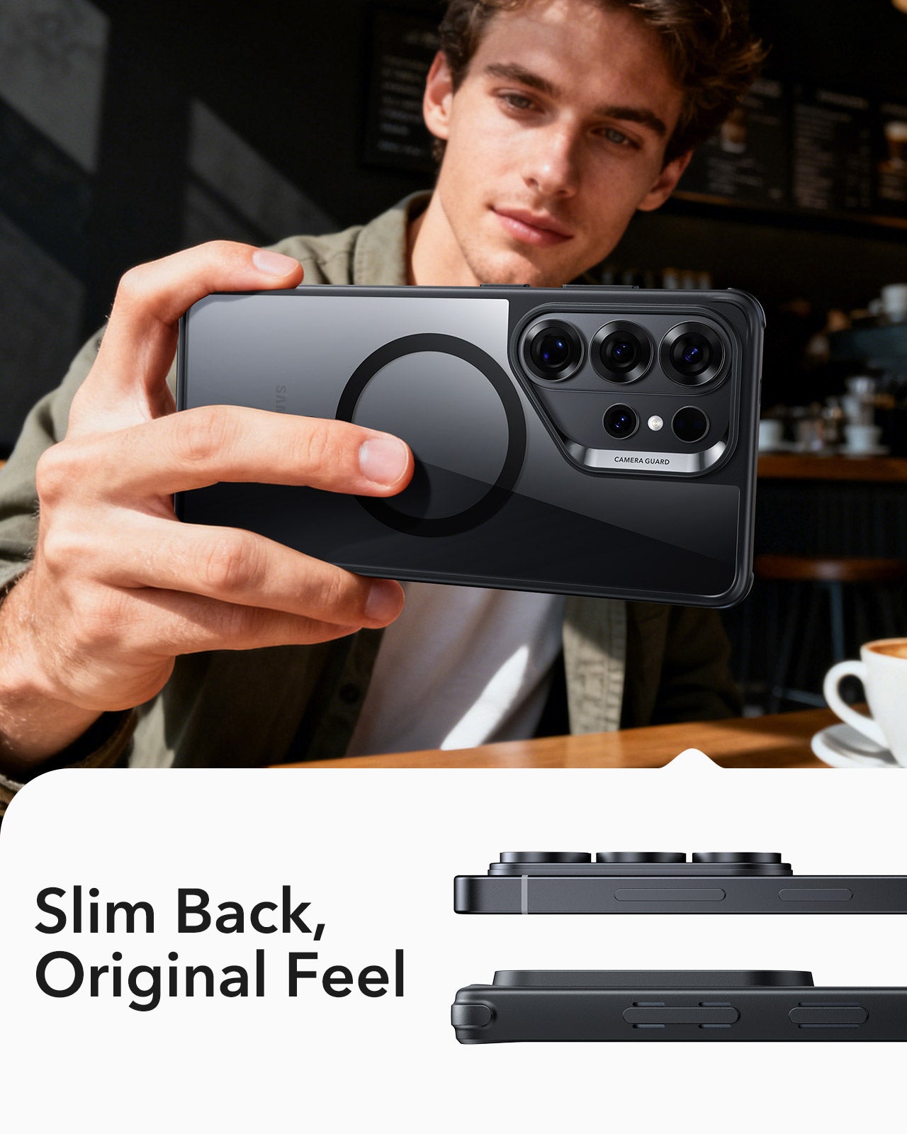 ESR Samsung Galaxy S26 Ultra Classic Hybrid MagSafe Case with HaloLock