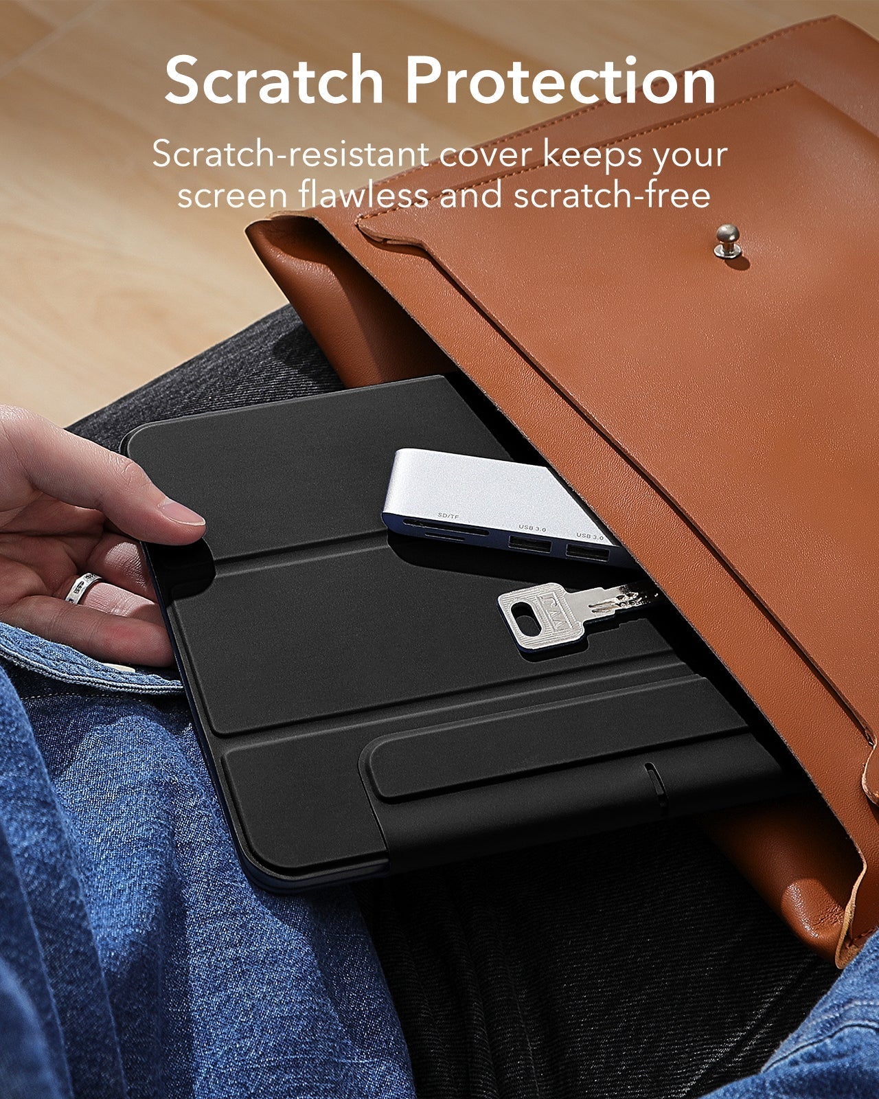 ESR iPad Air 13 (24/25) / Pro 12.9 (2020/2021/2022) Rebound Magnetic Case