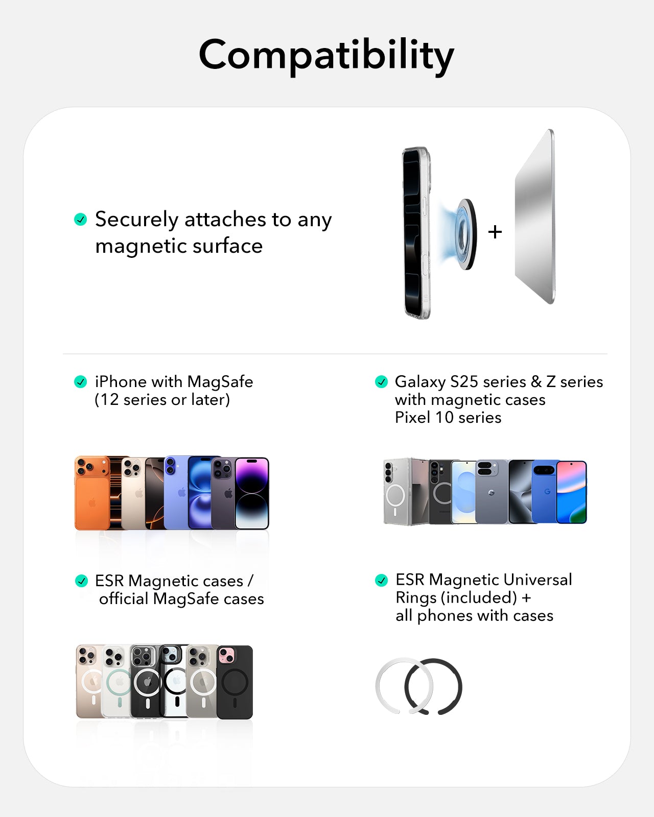 ESR HaloLock Ring Stand 360