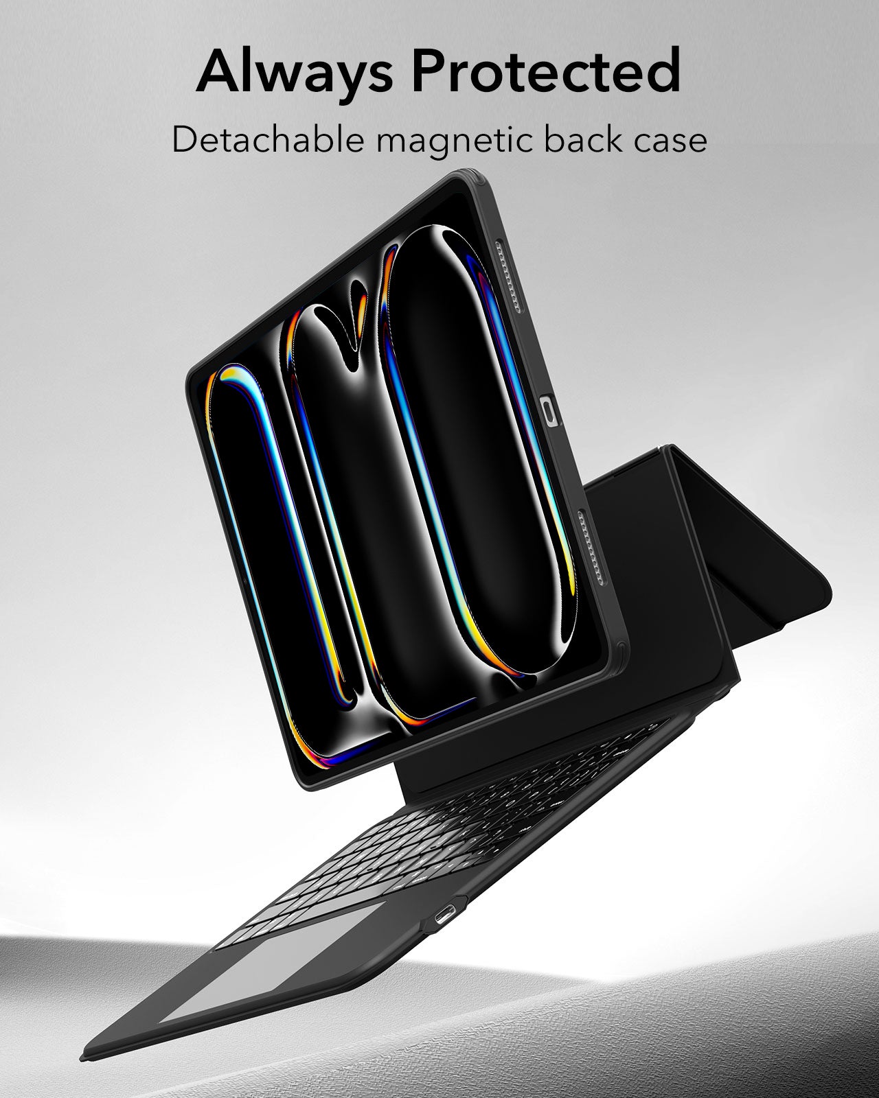 ESR iPad Pro 13" (2024/2025) Ascend Keyboard Case