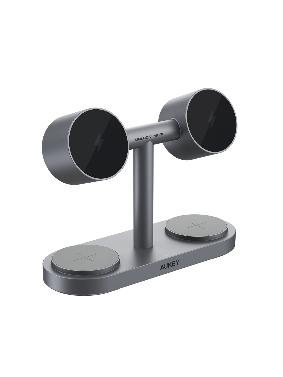 Aukey LC-MC411 MagFusion Titan 4-in-1 Qi2.2 Wireless Charger