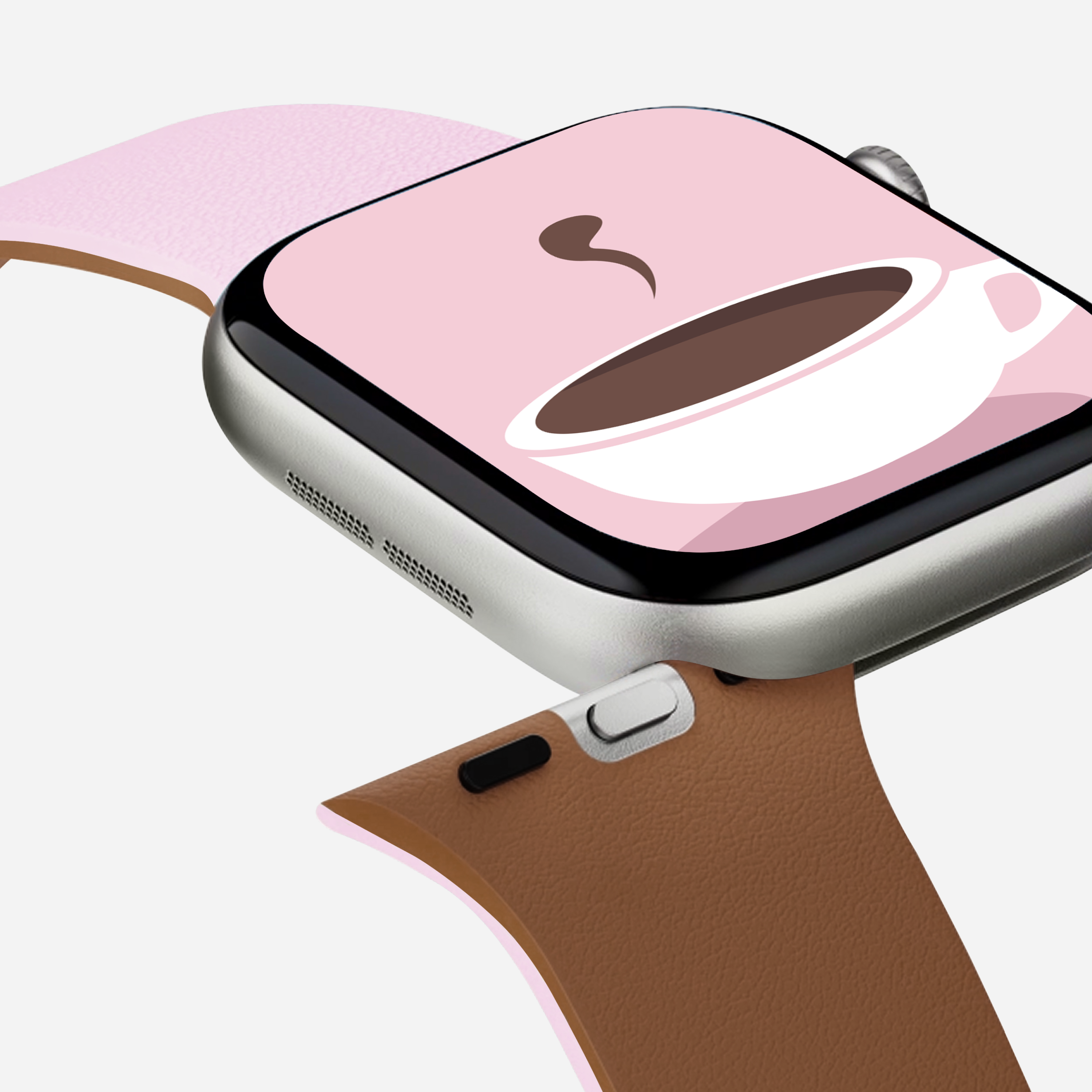 MOFT Snap Watch Band for Apple Watch 40mm/41mm/42mm & 44mm/45mm/46mm/49mm - Light Pink Brownie