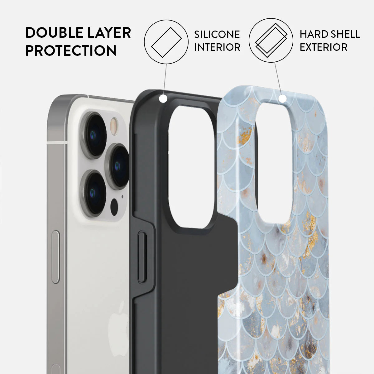 Burga Mermaid Skin Tough Case for iPhone 13 / 13 Pro / 13 Pro Max