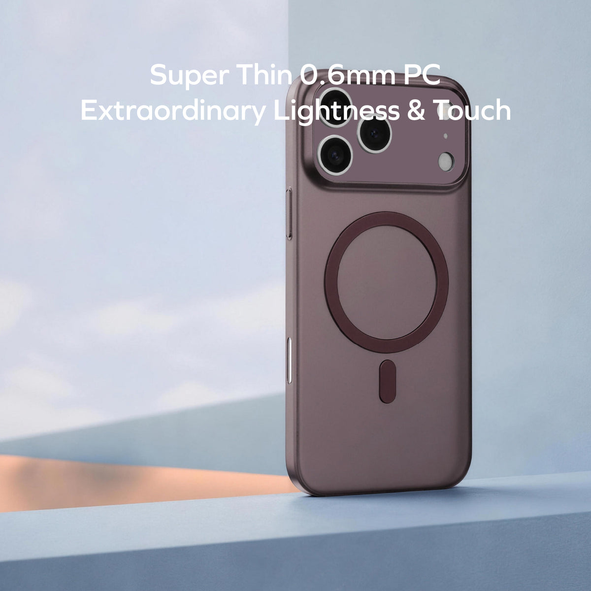 Momax MTAP26 iPhone 17 / 18 Pro / Pro Max - SOMA Slim Ultra-Thin Magnetic Case