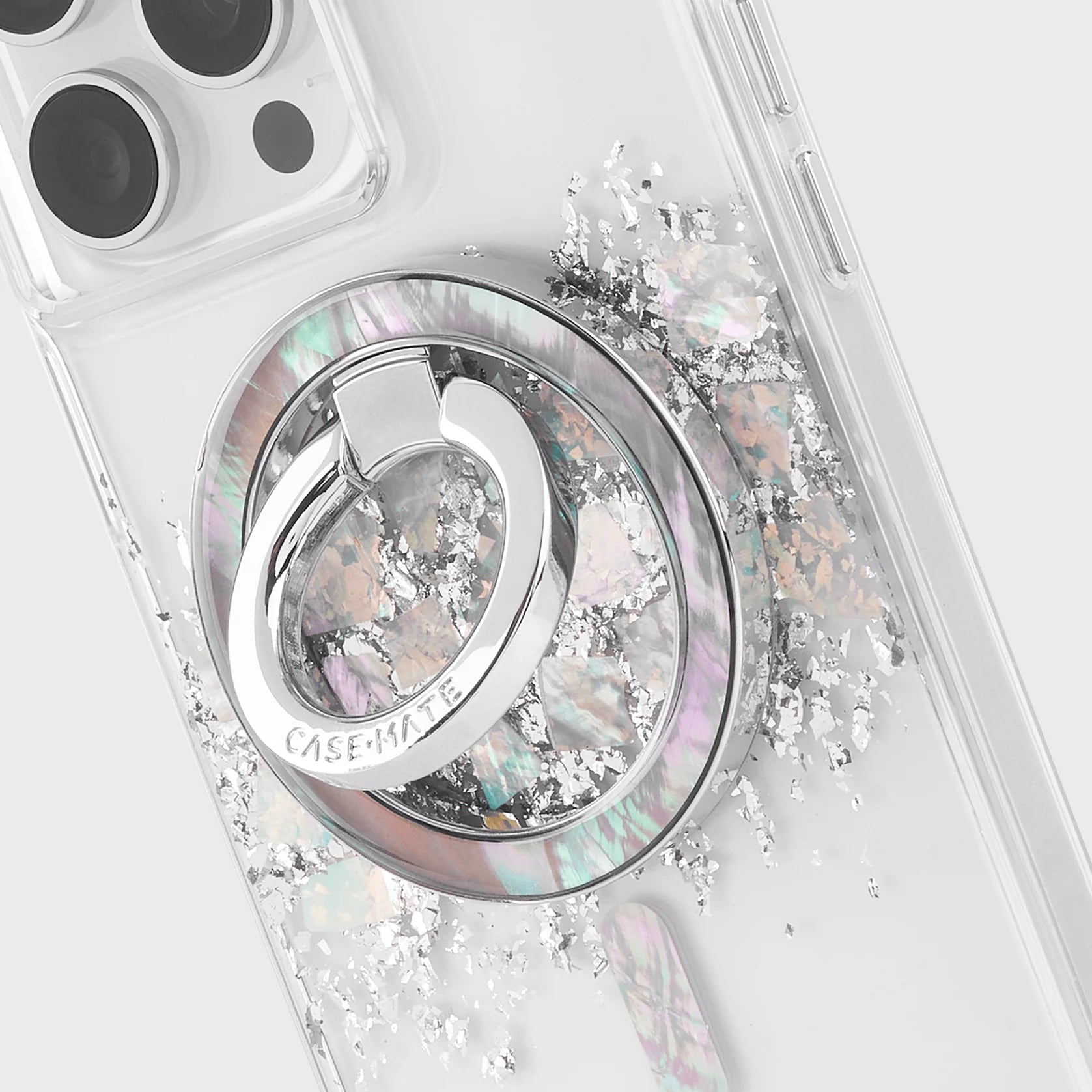 Case-Mate Magnetic Ring Stand with MagSafe - Mother of Pearl