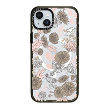 Load image into Gallery viewer, CASETiFY Magsafe Impact Case for iPhone 15/15 Plus/15 Pro/15 Pro Max - Millenial Dainty Floral Black
