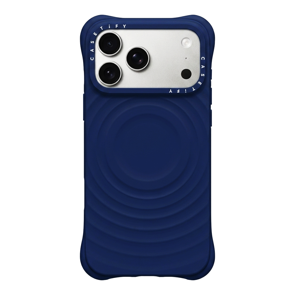CASETiFY Magsafe The Ripple Case for iPhone 17 Series - Navy Blue