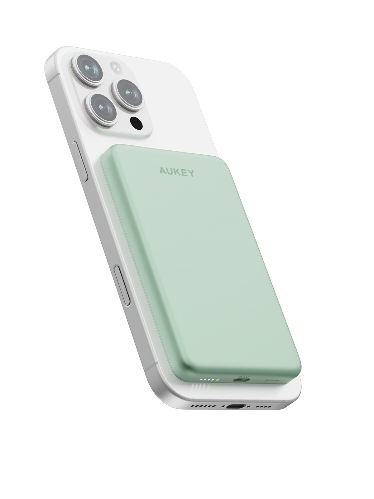 Aukey PB-MS07 MagFusion M Qi2 5000mAh Magnetic Wireless Power Bank