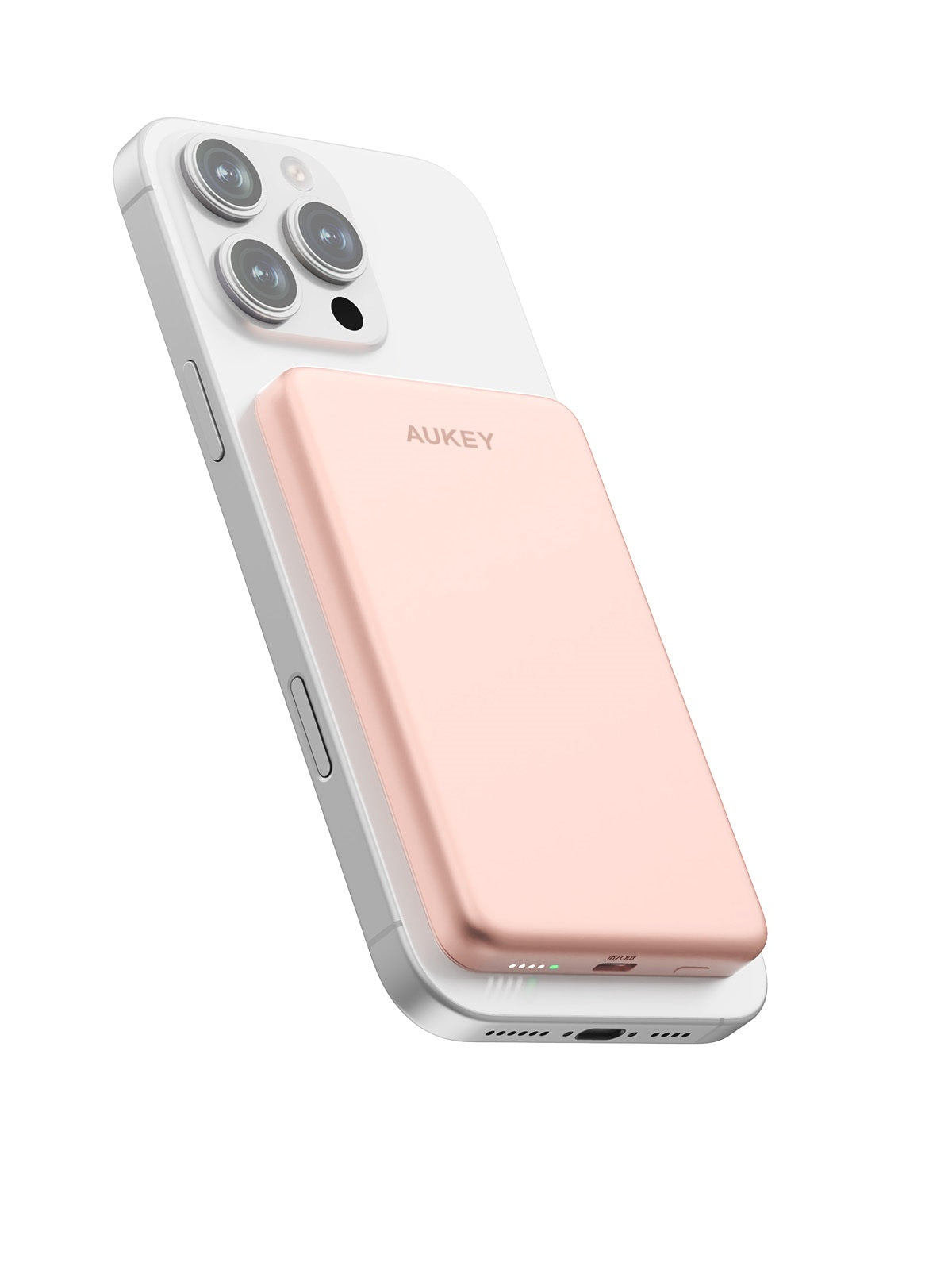 Aukey PB-MS07 MagFusion M Qi2 5000mAh Magnetic Wireless Power Bank