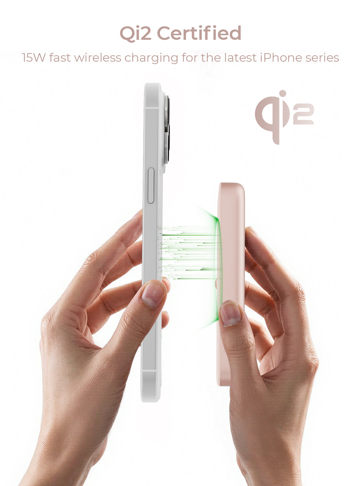 Aukey PB-MS08 MagFusion M Qi2 10000mAh Ultra Slim Magnetic Wireless Power Bank (24 Months Warranty)