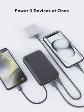 Load image into Gallery viewer, Aukey PB-Y53 Spark Sling 10000mAh Lite Slim PB Built-in USB-C Cable
