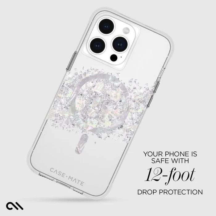 Case-Mate iPhone 16 Series Touch of Pearl Karat MagSafe Case