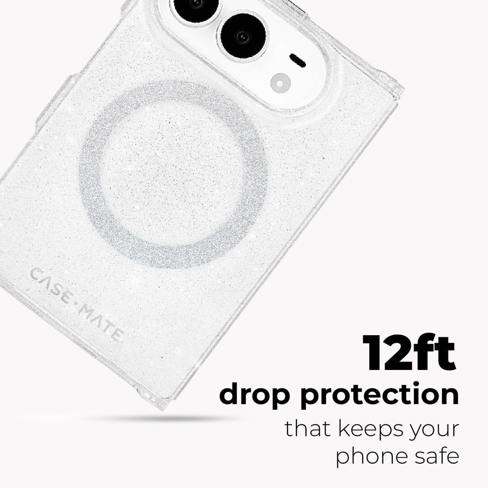 Case-Mate iPhone Duo Twinkle MagSafe Case - Twilight Silver