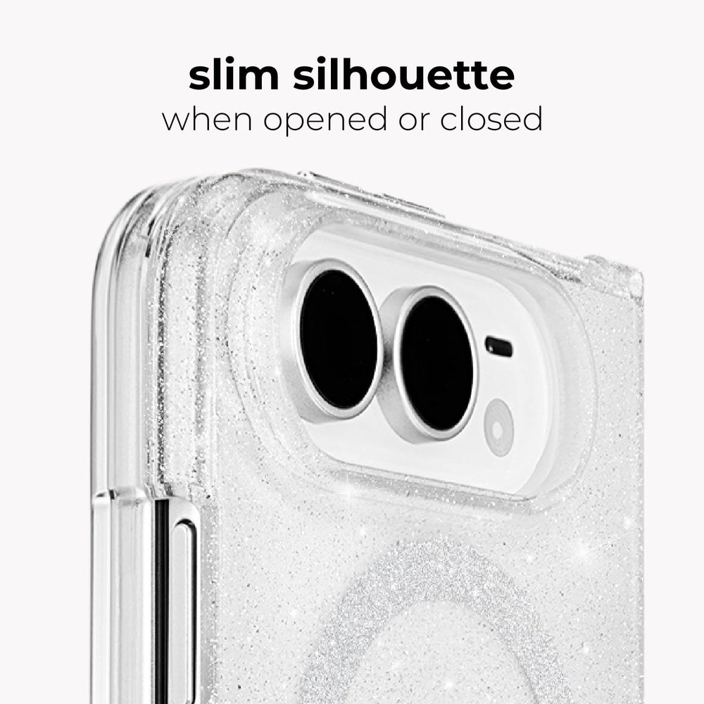 Case-Mate iPhone Duo Twinkle MagSafe Case - Twilight Silver