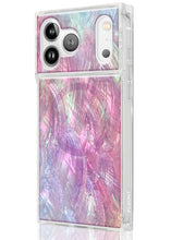 Load image into Gallery viewer, Flaunt iPhone 17 Pro Max SQUARE MagSafe Case - Pink Mother of Pearl
