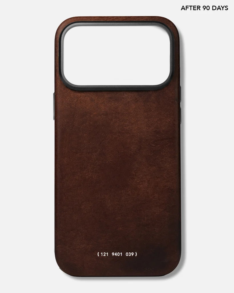 Grams(28) 121 MagSafe Leather Snowflake Case for iPhone 18 Pro / Pro Max