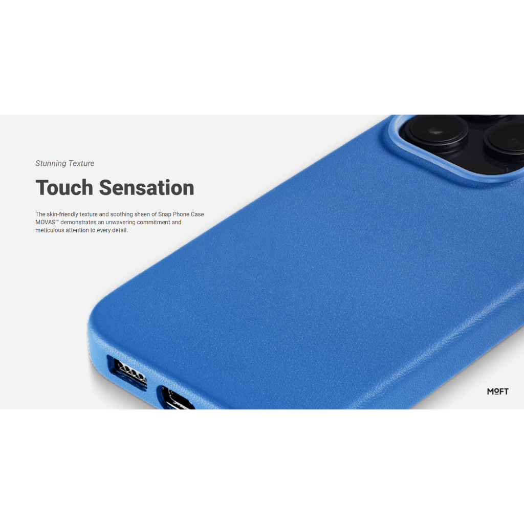 MOFT iPhone 15 Pro / 15 Pro Max / 14 Pro / 14 Pro Max MOVAS Leather Case