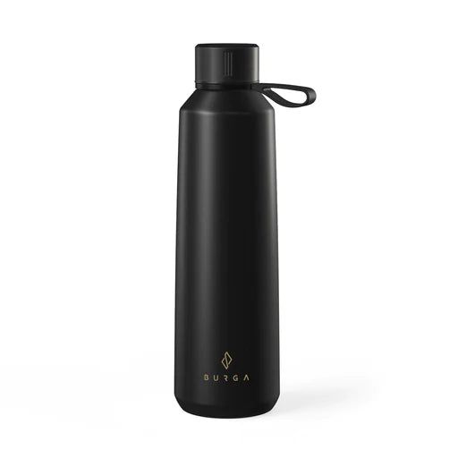 BURGA Water Bottle 500ml - Pure Black