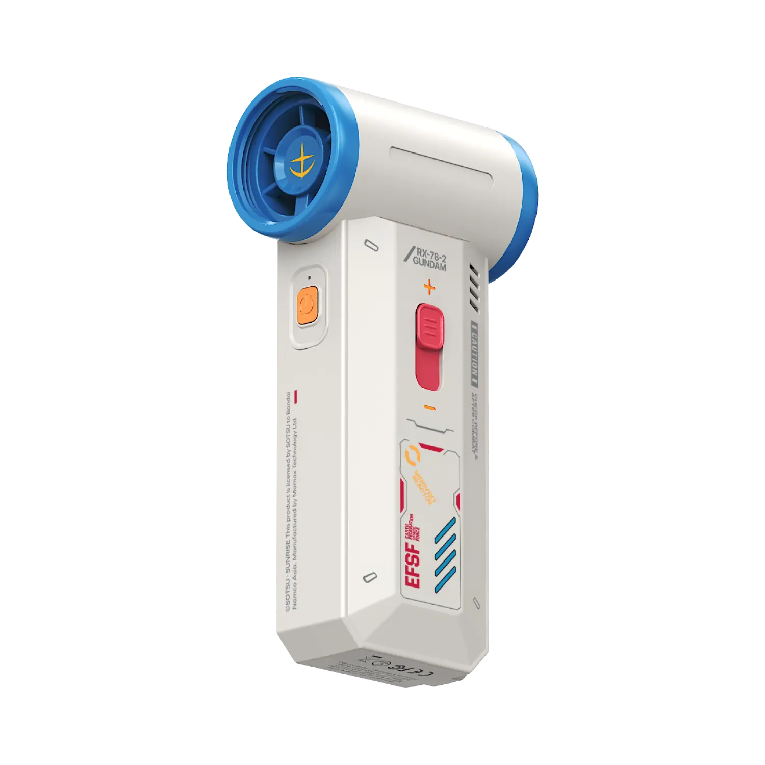[Mobile Suit Gundam - Limited Edition] Momax RO12 1° Airo Multi-Use Turbo High-Speed Fan & Cleaner - RX-78-2 Gundam