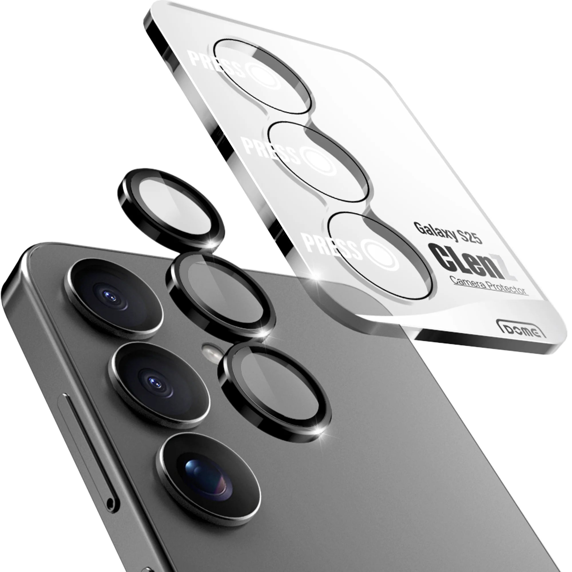 Whitestone CLenZ Glass for S25 Camera 2pcs Pack