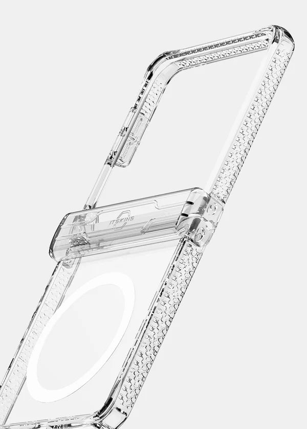 ITSKINS Samsung Galaxy Z Flip 7 Hybrid R Clear Hinge (MagSafe Compatible)