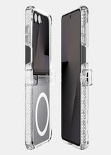 Load image into Gallery viewer, ITSKINS Samsung Galaxy Z Flip 7 Hybrid R Clear Hinge (MagSafe Compatible)
