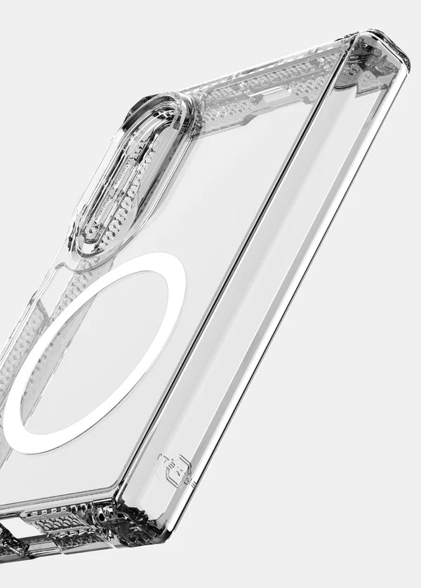 ITSKINS Samsung Galaxy Z Fold 8 Hybrid R Clear Hinge (MagSafe Compatible) - Transparent
