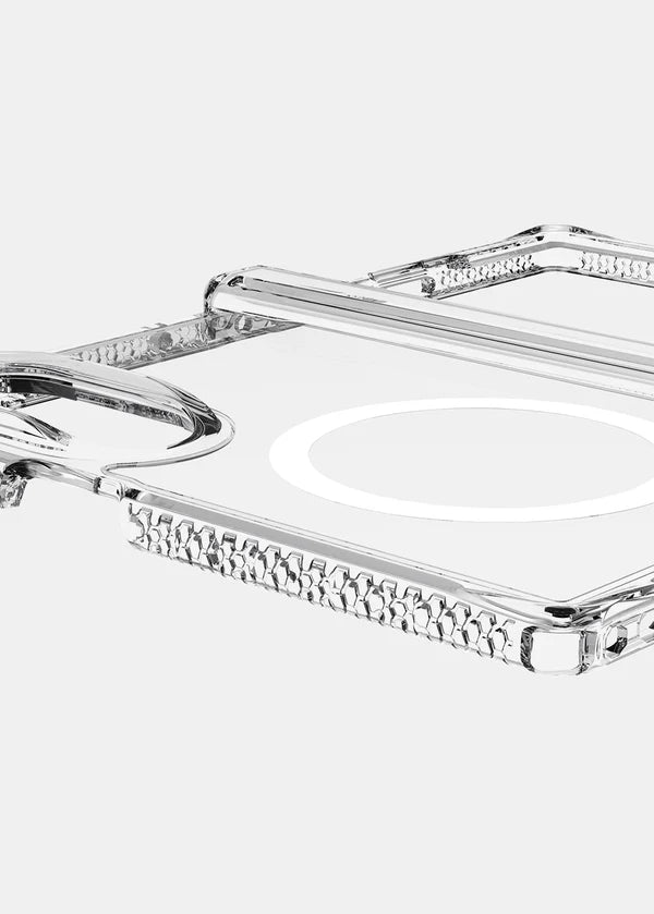 ITSKINS Samsung Galaxy Z Fold 8 Hybrid R Clear Hinge (MagSafe Compatible) - Transparent