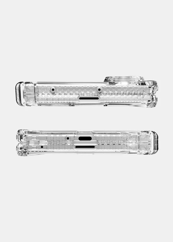 ITSKINS Samsung Galaxy Z Fold 8 Hybrid R Clear Hinge (MagSafe Compatible) - Transparent
