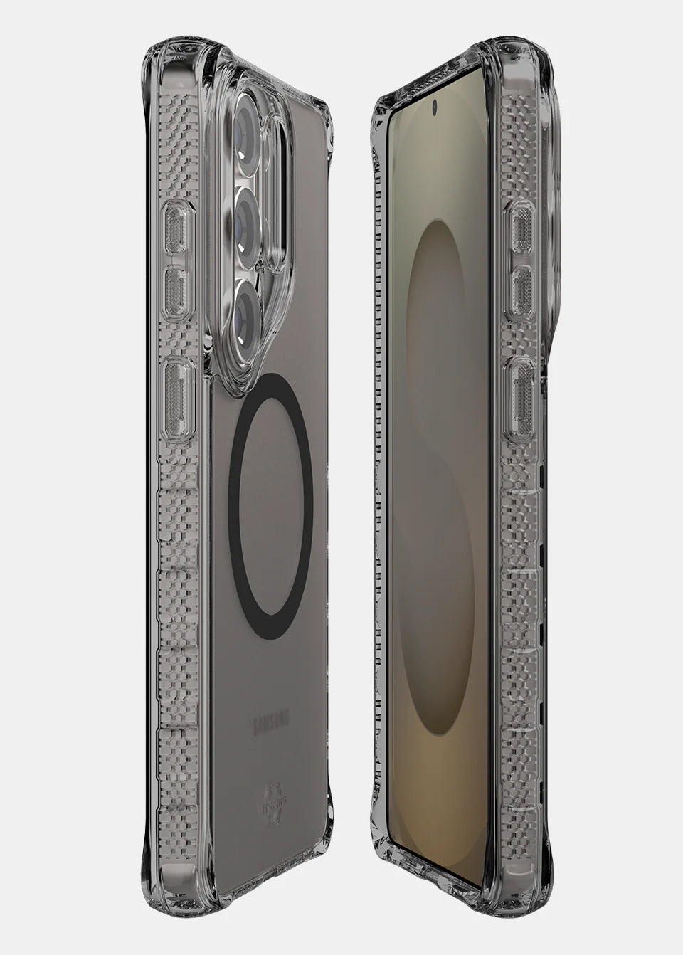 ITSKINS Samsung Galaxy S26 Series - Hybrid R Vapor Magnetic Case - Smoke