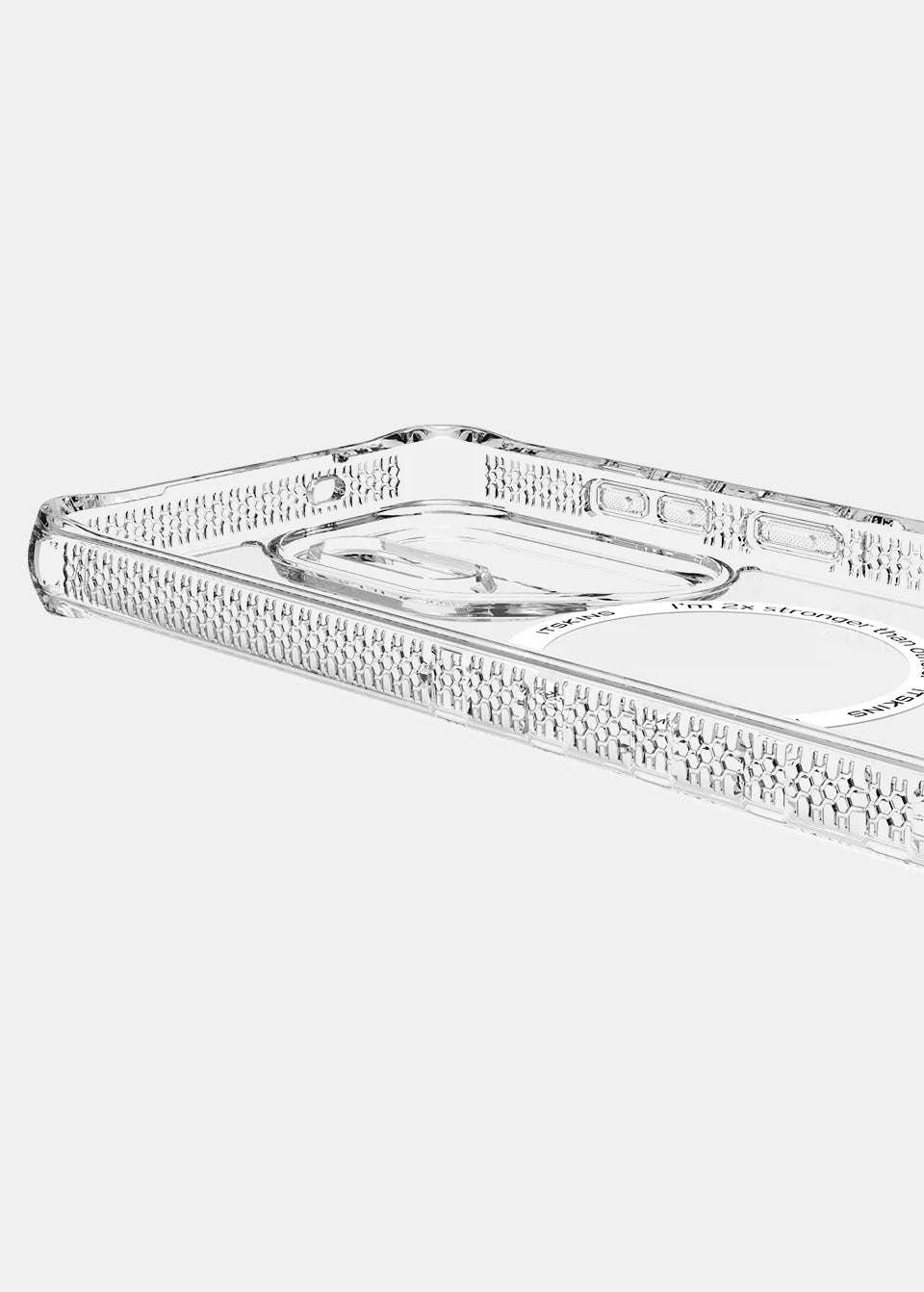 ITSKINS Samsung Galaxy S26 Series Hybrid R Clear Magnetic Case - Transparent