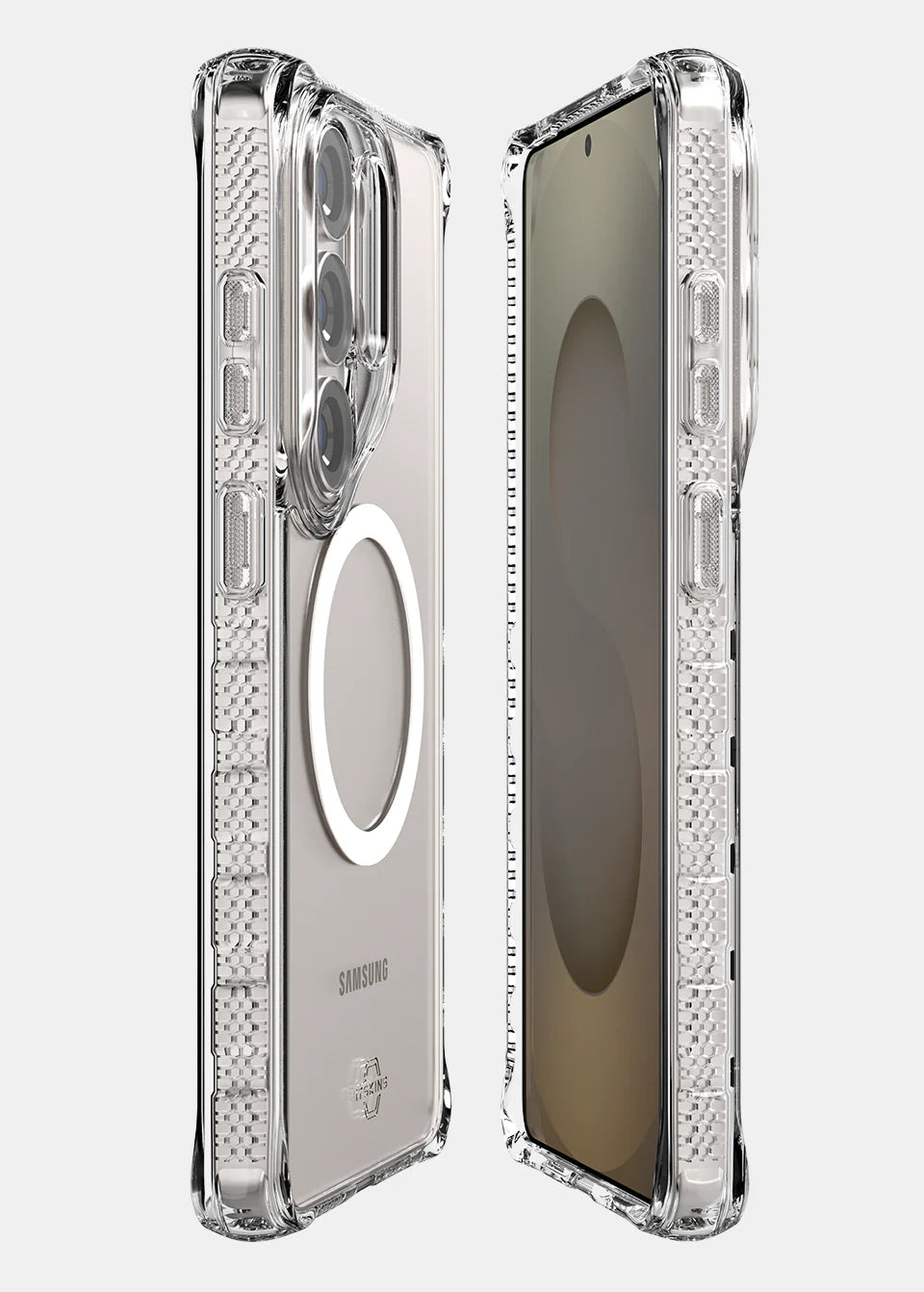 ITSKINS Samsung Galaxy S26 Series Hybrid R Clear Magnetic Case - Transparent