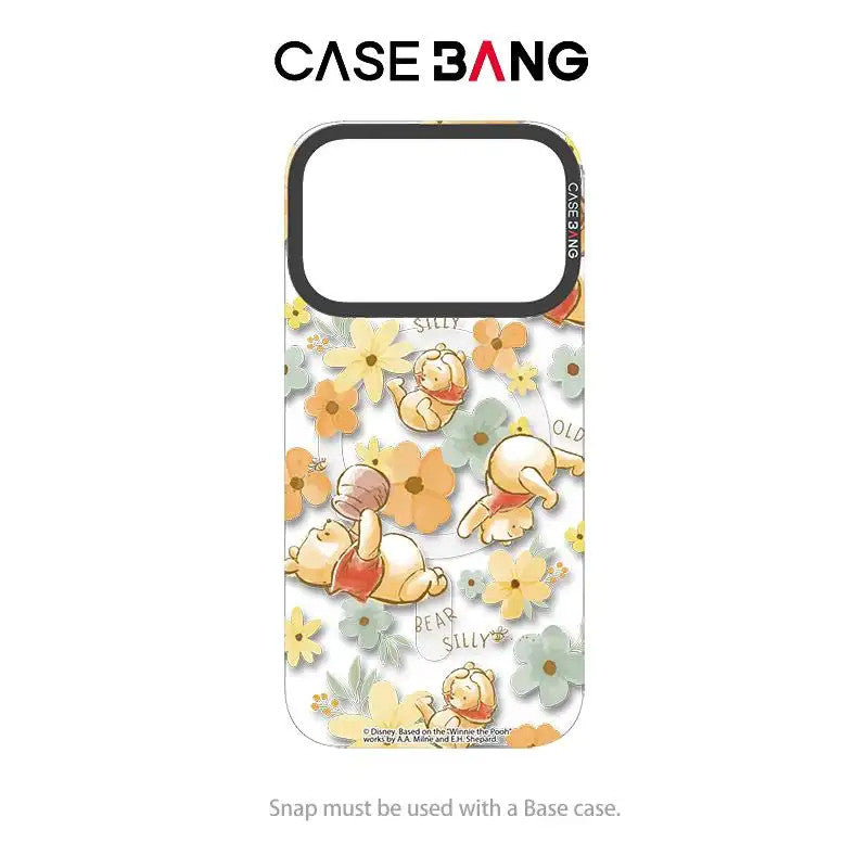 CASEBANG Winnie the Pooh Series - iPhone 17-15 Series | Snap-On Cover