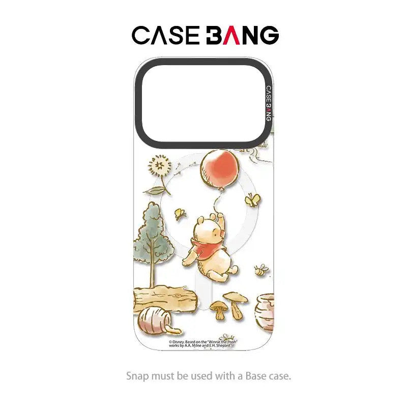 CASEBANG Winnie the Pooh Series - iPhone 17-15 Series | Snap-On Cover