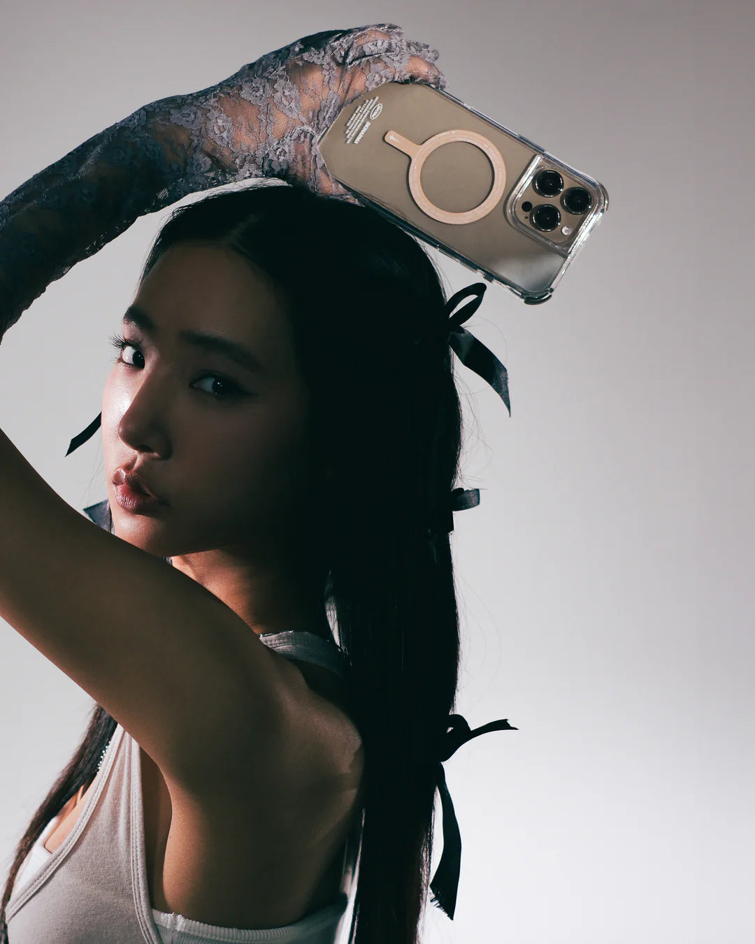 Skinarma iPhone 16 Pro Saido Prime Mag-Charge Back Case - Champagne