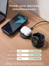 Load image into Gallery viewer, Satechi OnTheGo Qi2 3-in-1 Wireless Charger
