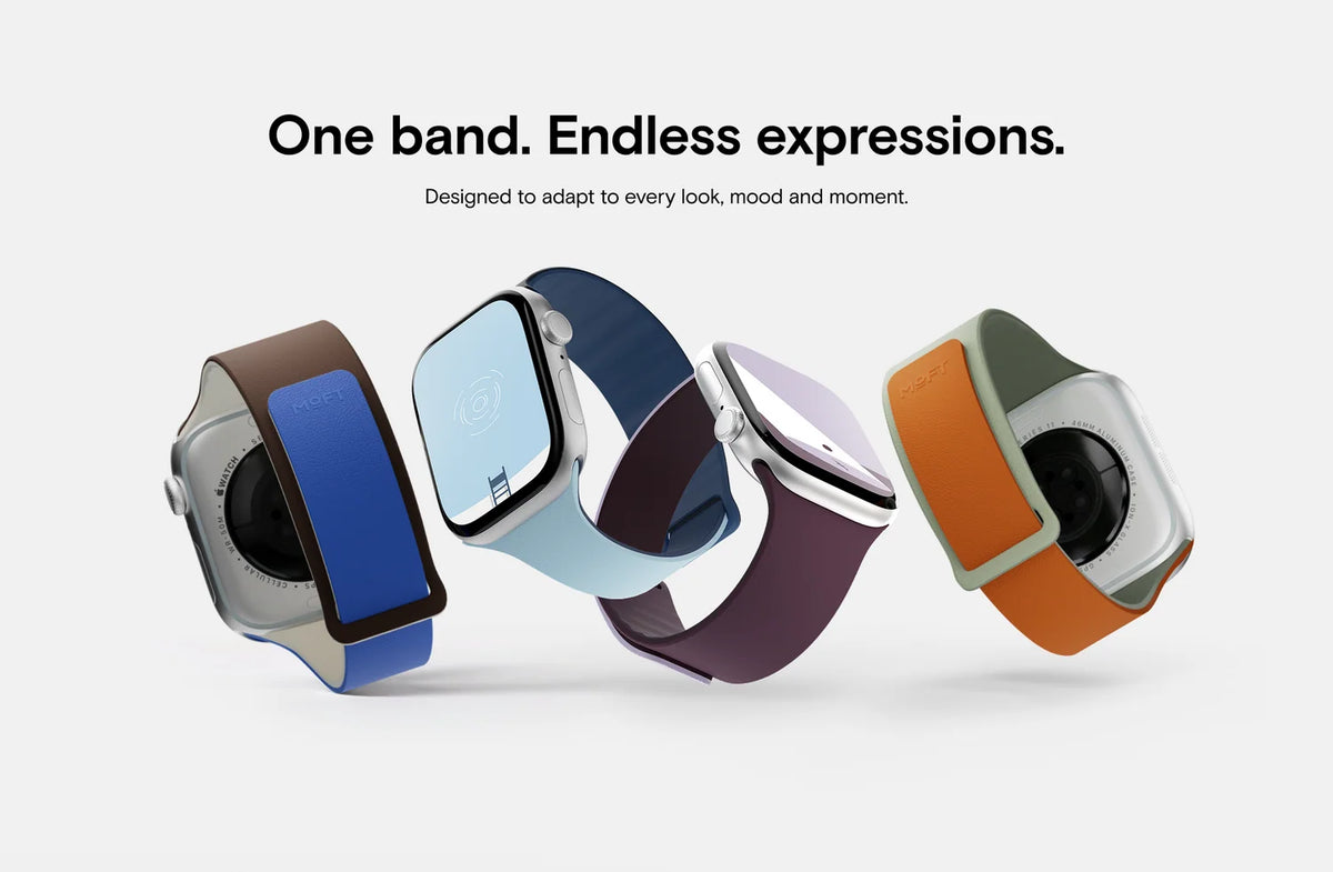 MOFT Snap Duo Watch Bands Active for Apple Watch 40mm/41mm/42mm & 44mm/45mm/46mm/49mm
