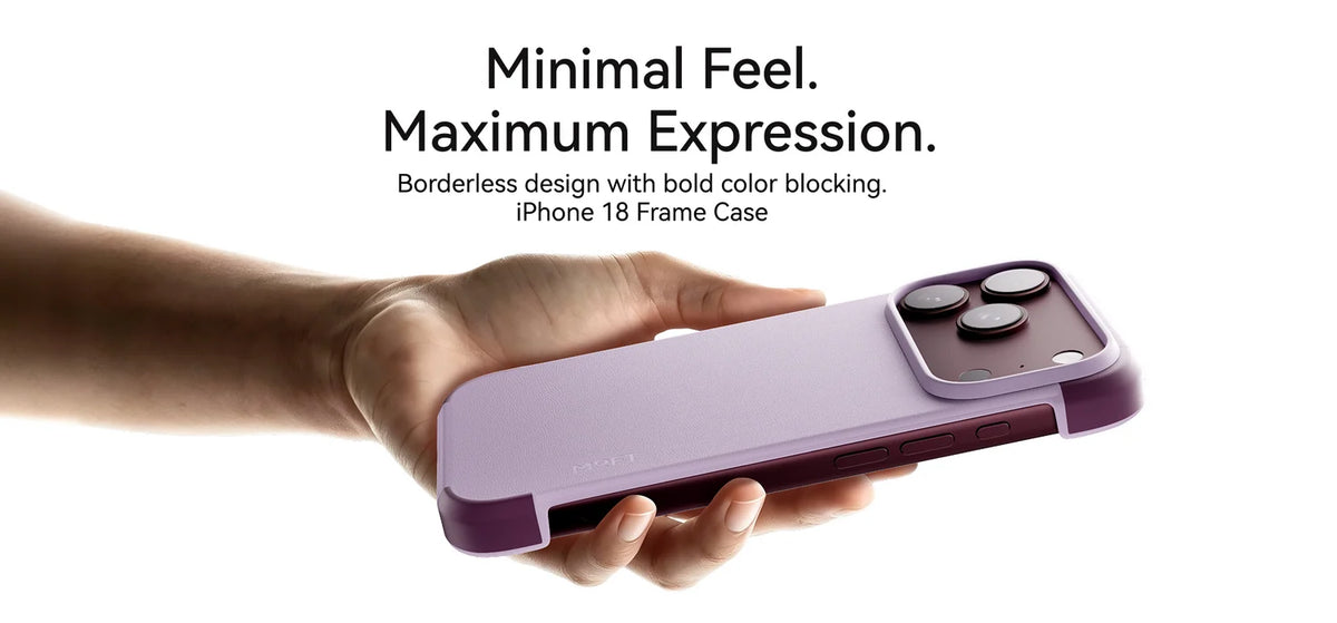 Moft Frame Case MOVAS™ MagSafe Compatible for iPhone 18 Pro / 18 Pro Max / 17 Pro / 17 Pro Max