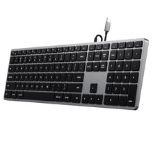 Load image into Gallery viewer, Satechi W3 Slim USB-C Wired Backlit Keyboard
