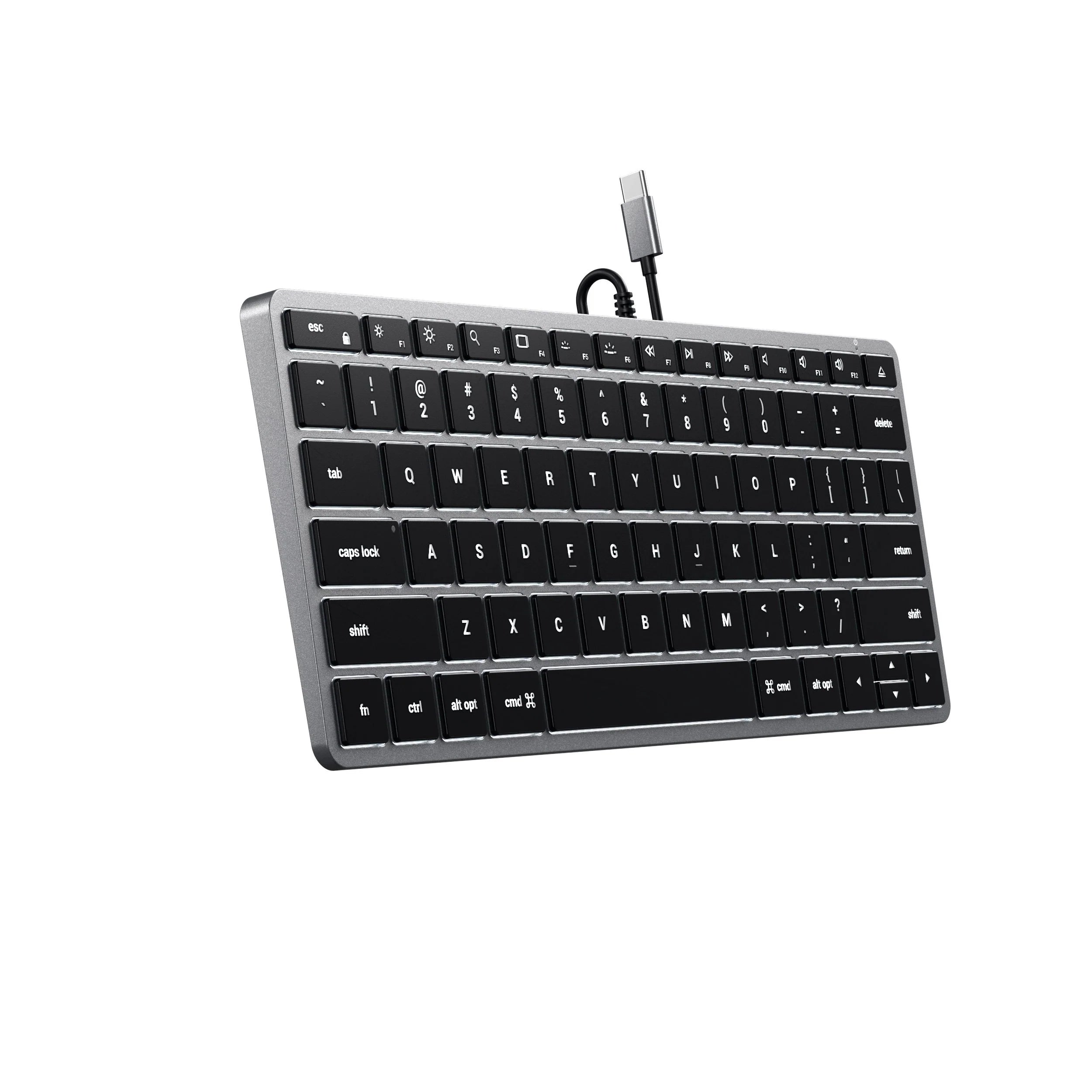 Satechi W1 Slim USB-C Wired Keyboard