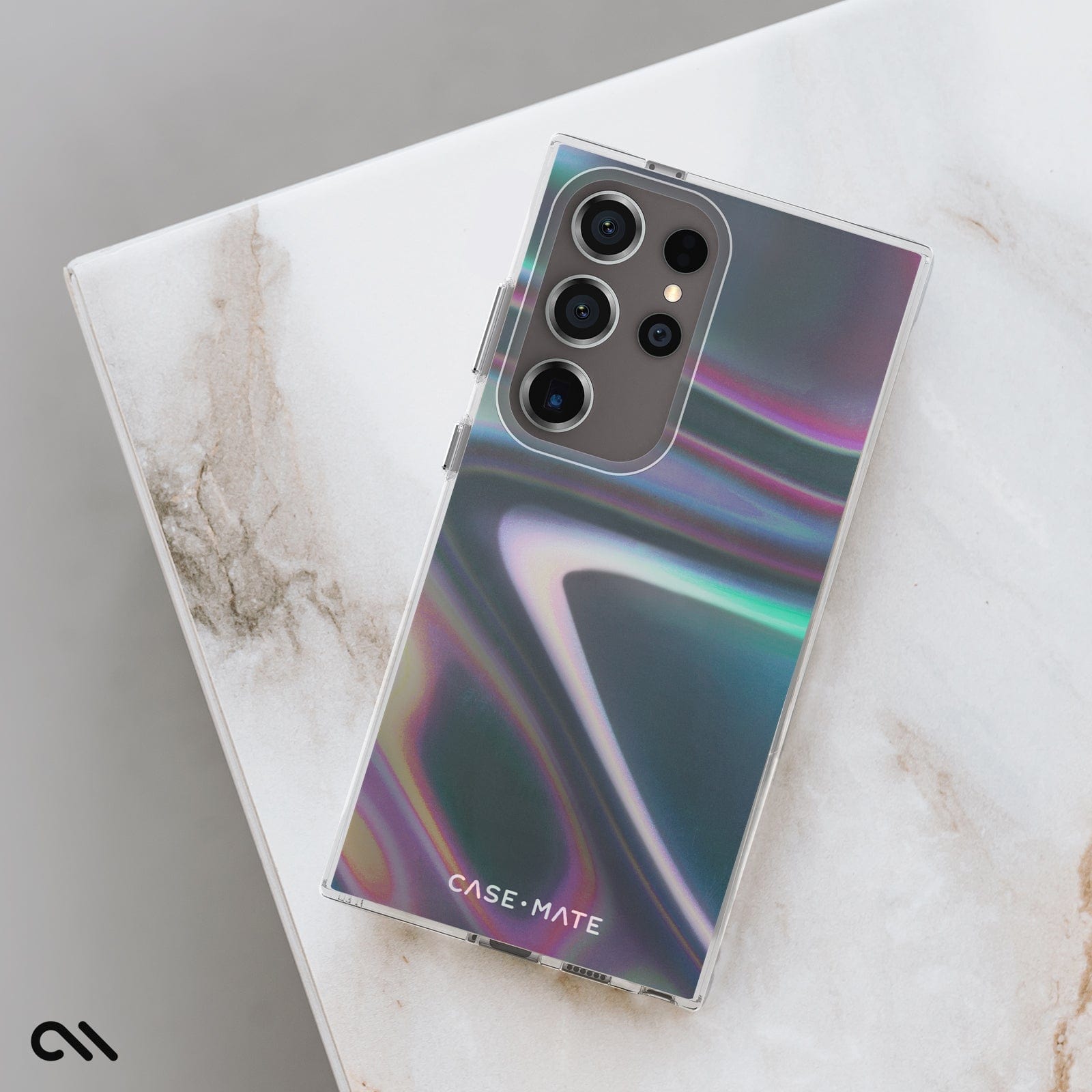 Case-Mate Samsung Galaxy S24 Series Soap Bubble MagSafe Case - Iridescent