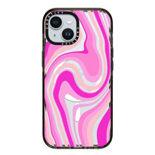 Load image into Gallery viewer, CASETiFY Magsafe Impact Case for iPhone 15/15 Plus/15 Pro/15 Pro Max - Gen Z Swirl Pink Clear Black
