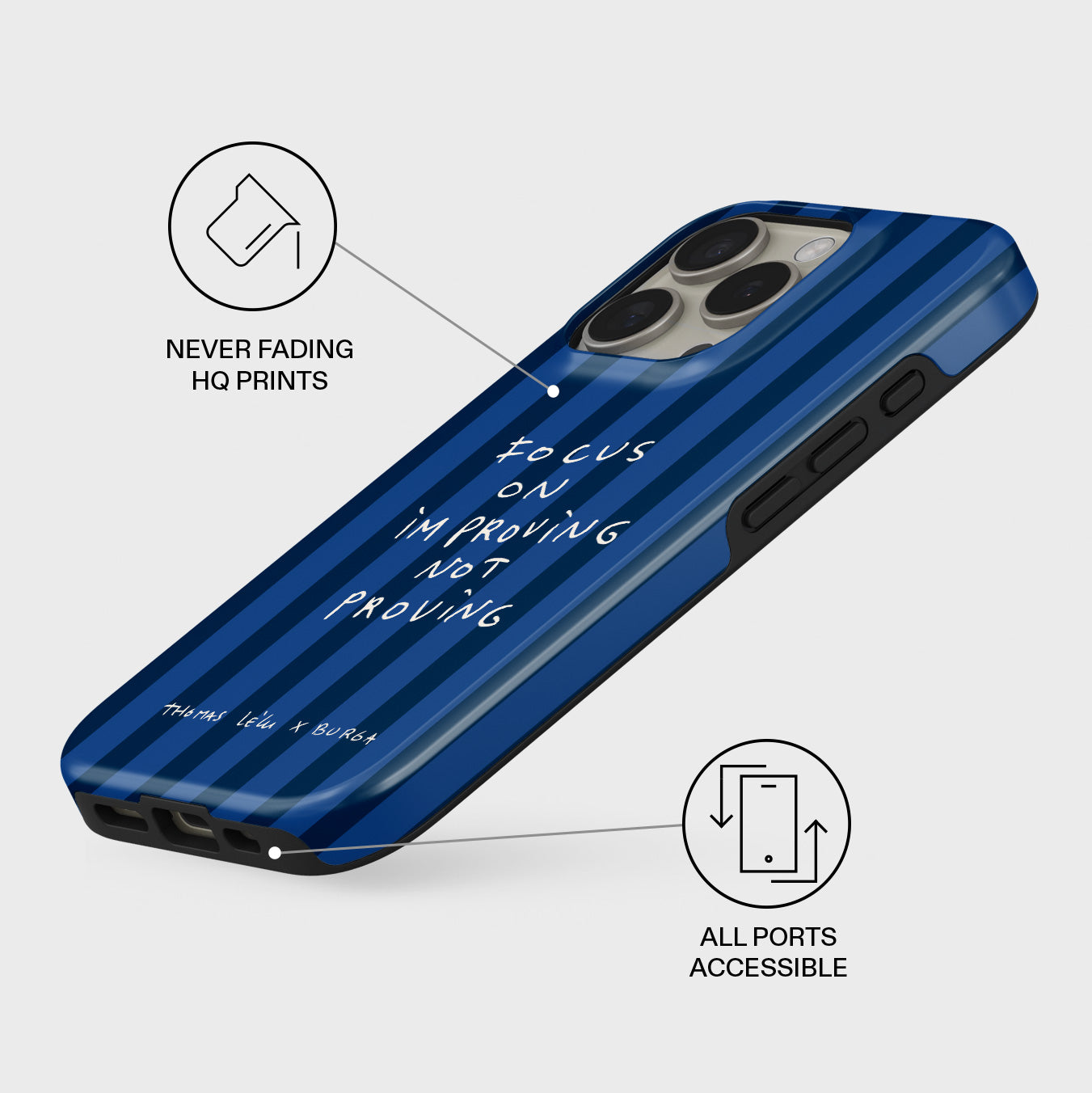 BURGA iPhone 16 Pro Max Focus On Tough MagSafe Case