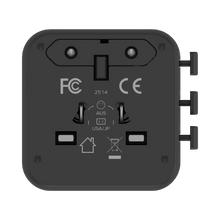 Load image into Gallery viewer, Momax UA29 1-World² 20W Universal 2-Port USB Travel Adapter
